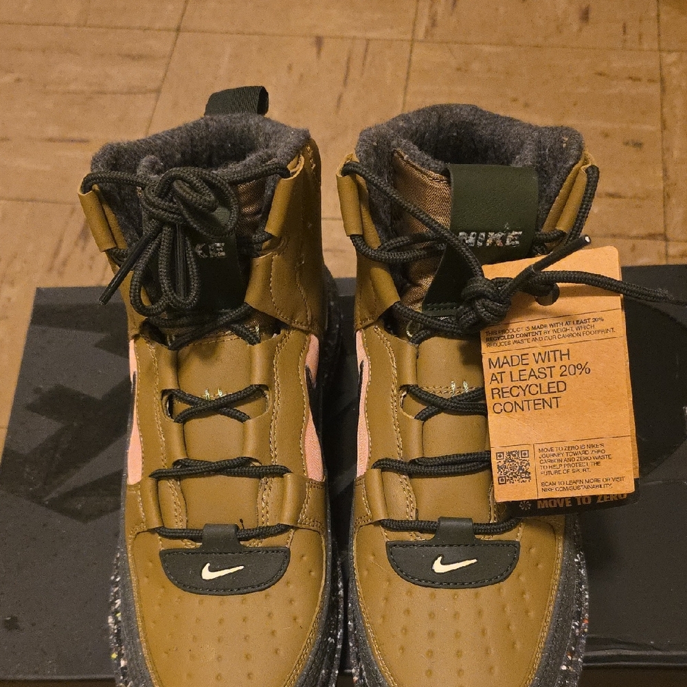 Nike Olive and Black High-Tops